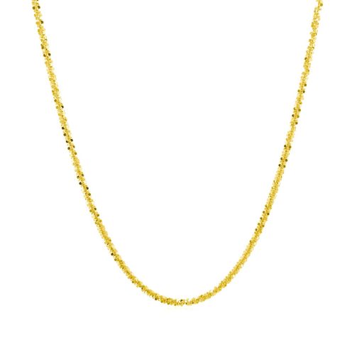 14k Yellow Gold Sparkle Chain (1.50 mm) - Image 2