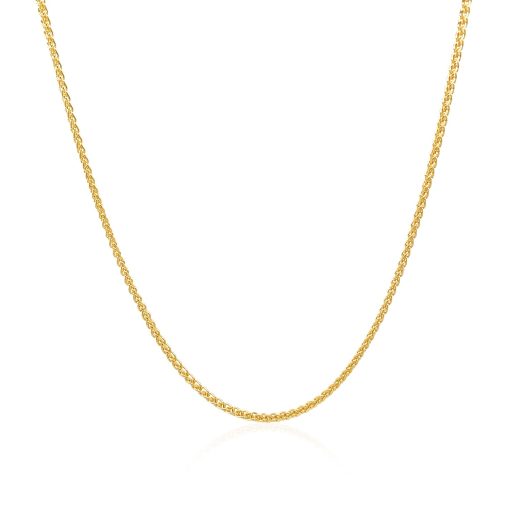 14k Yellow Gold Round Chain (1.20 mm) - Image 2