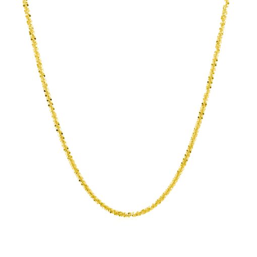 10k Yellow Gold Sparkle Chain 1.50 mm) - Image 2