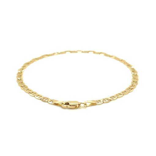 14k Yellow Gold Mariner Link Bracelet (3.20 mm) - Image 3