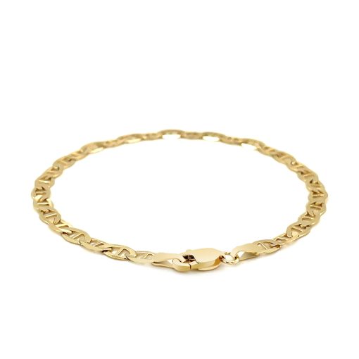 14k Yellow Gold Mariner Link Bracelet (4.50 mm) - Image 3