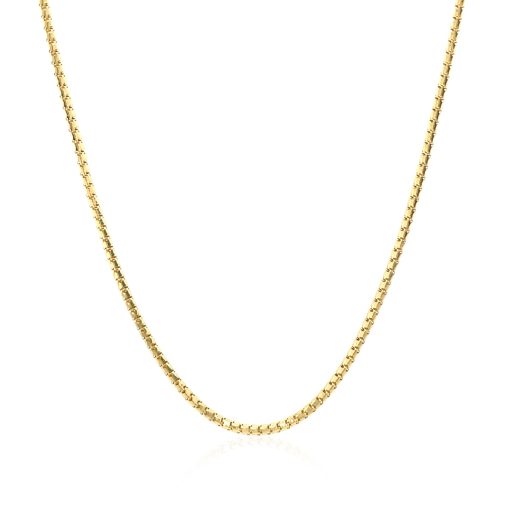 14k Yellow Gold Ice Chain (1.30 mm) - Image 2