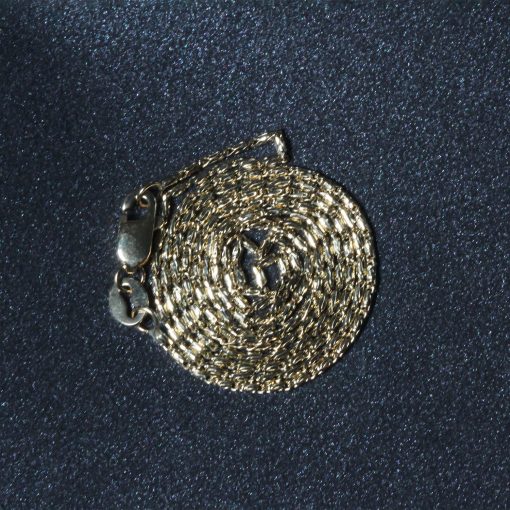 14k Yellow Gold Lumina Pendant Chain (0.90 mm) - Image 4