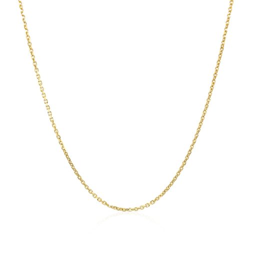 10k Yellow Gold Cable Chain (1.10 mm) - Image 2