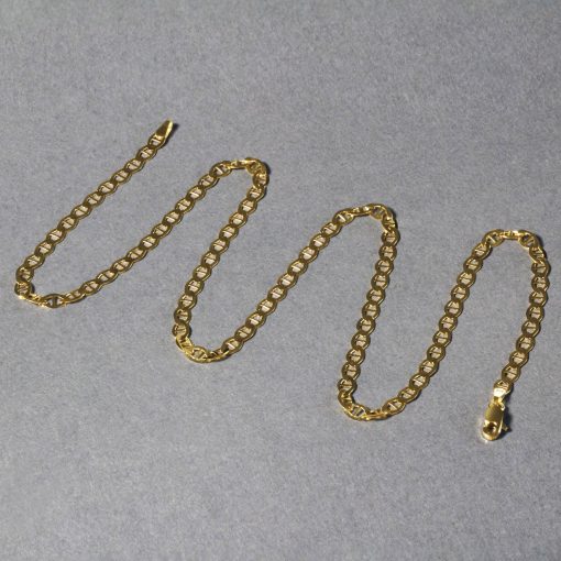 10k Yellow Gold Mariner Link Chain (4.50 mm) - Image 4