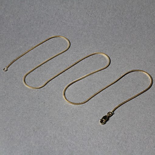 14k Yellow Gold Franco Chain (0.90 mm) - Image 6
