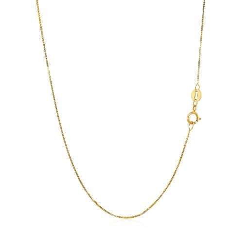 14k Yellow Gold Floating Heart Drop Pendant - Image 3