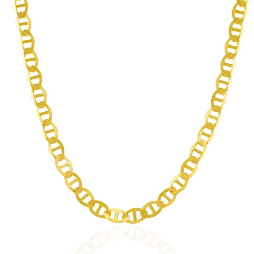 14k Yellow Gold Mariner Link Chain (6.30 mm) - Image 2