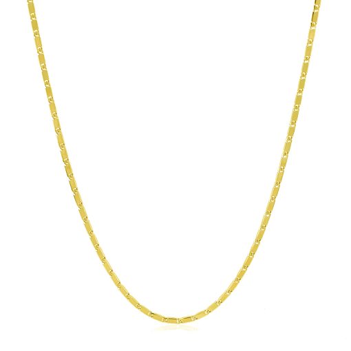 14k Yellow Gold Lumina Pendant Chain (1.00 mm) - Image 2