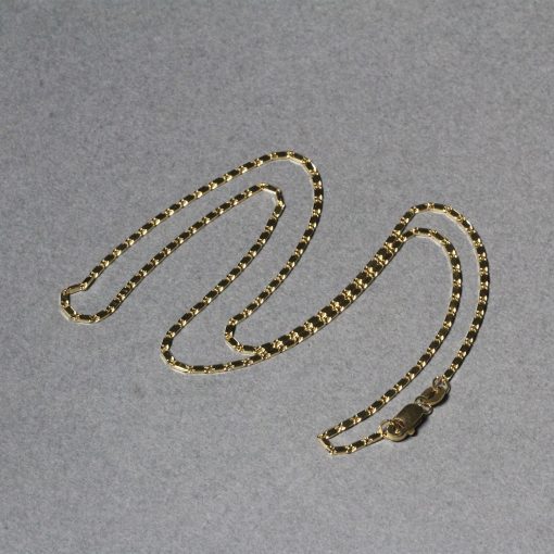 14k Yellow Gold Lumina Pendant Chain (1.00 mm) - Image 5