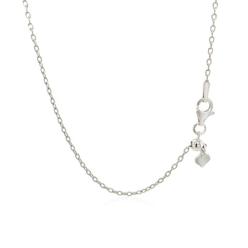 Sterling Silver 16 inch Necklace with Textured Beads - Image 3