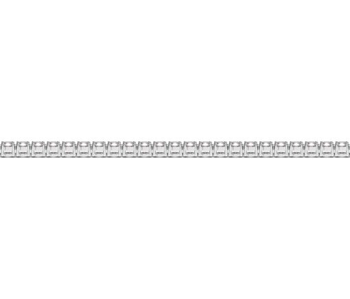 Lab Grown Round Diamond Tennis Bracelet in 14k White Gold (2 cctw F/G  VS2/SI1) - Image 3