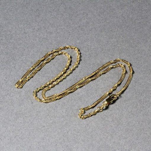 10k Yellow Gold Singapore Chain (1.80 mm) - Image 3