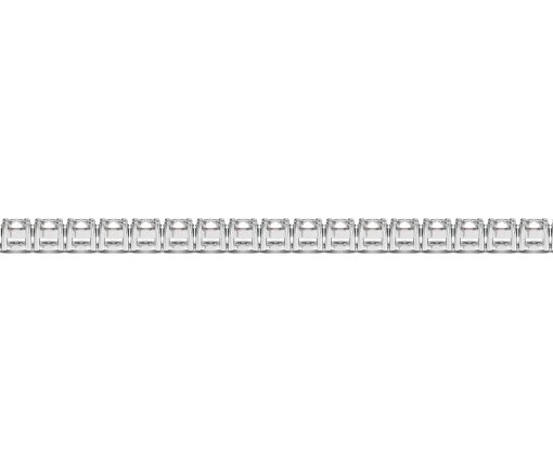 Lab Grown Round Diamond Tennis Bracelet in 14k White Gold (7 cctw F/G  VS2/SI1) - Image 3