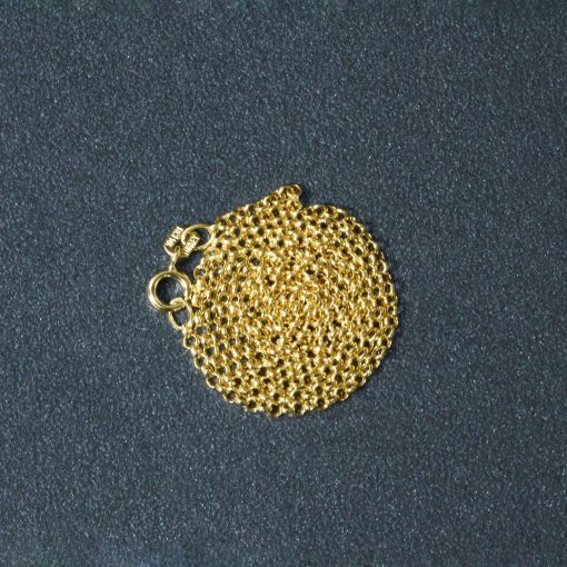 14k Yellow Gold Rolo Chain (1.90 mm) - Image 6