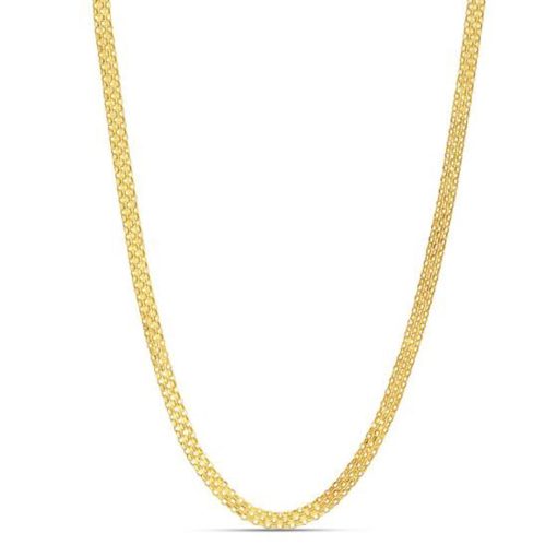 14k Yellow Gold Bismark Chain (3.50 mm) - Image 2