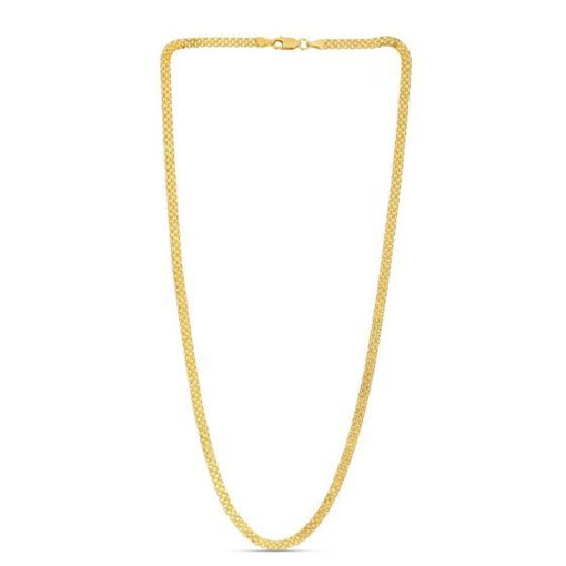 14k Yellow Gold Bismark Chain (3.50 mm) - Image 3