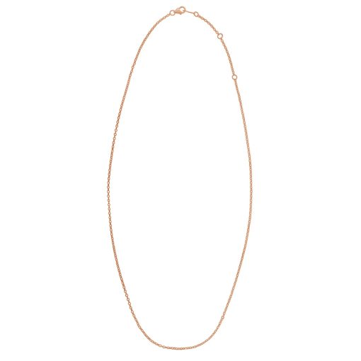 Double Extendable Cable Chain in 14k Roee Gold (1.40 mm) - Image 3