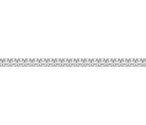Lab Grown Round Diamond Tennis Bracelet in 14k White Gold (4 cctw F/G  VS2/SI1) - Image 3