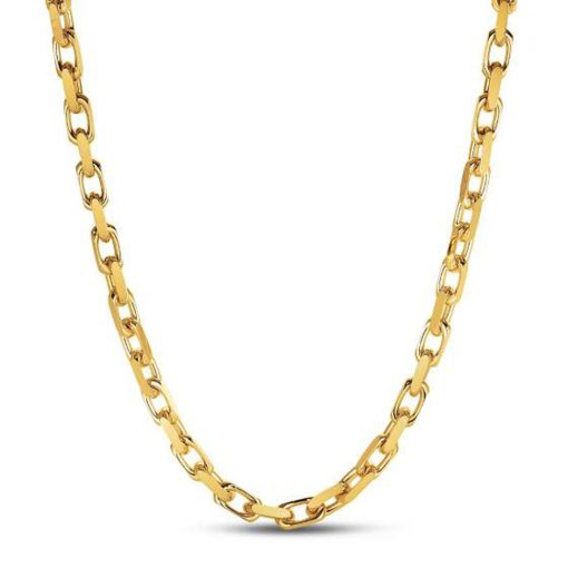 14k Yellow Gold French Cable Link Chain (6.10 mm) - Image 2