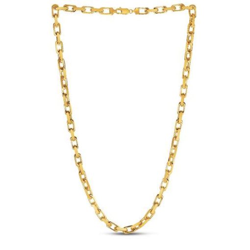 14k Yellow Gold French Cable Link Chain (6.10 mm) - Image 3