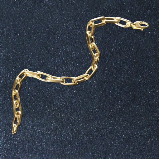 14k Yellow Gold French Cable Link Bracelet  (6.00 mm) - Image 3