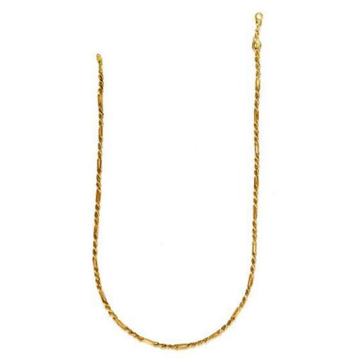 14k Yellow Gold Figa Rope Chain (3.00 mm) - Image 2