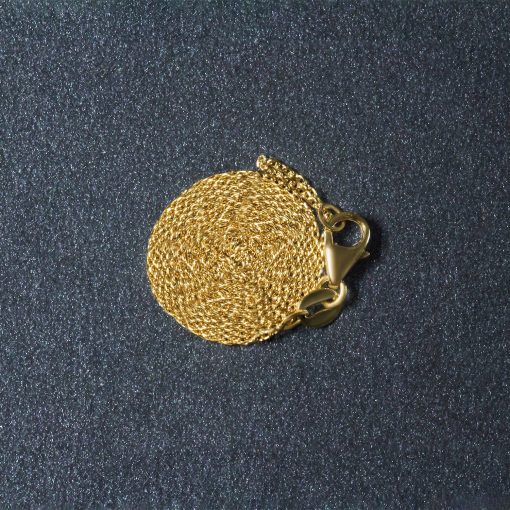 10k Yellow Gold Oval Cable Link Chain (0.97 mm) - Image 3