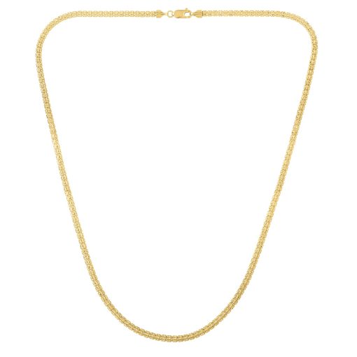 Ice Barrel Chain in 14k Yellow Gold (3.10 mm) - Image 3