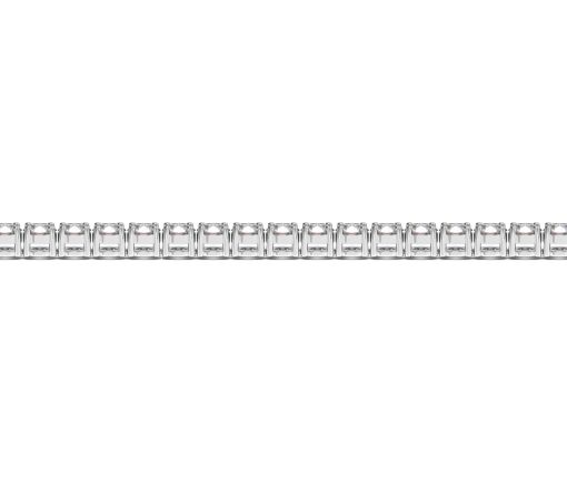 Lab Grown Round Diamond Tennis Bracelet in 14k White Gold (6 cctw F/G  VS2/SI1) - Image 3