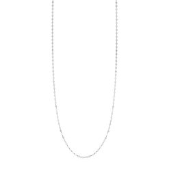 Sterling Silver Mirror Link Necklace