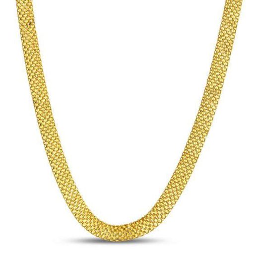 14k Yellow Gold Bismark Chain (7.00 mm) - Image 2