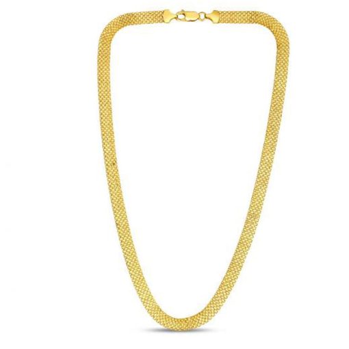 14k Yellow Gold Bismark Chain (7.00 mm) - Image 3