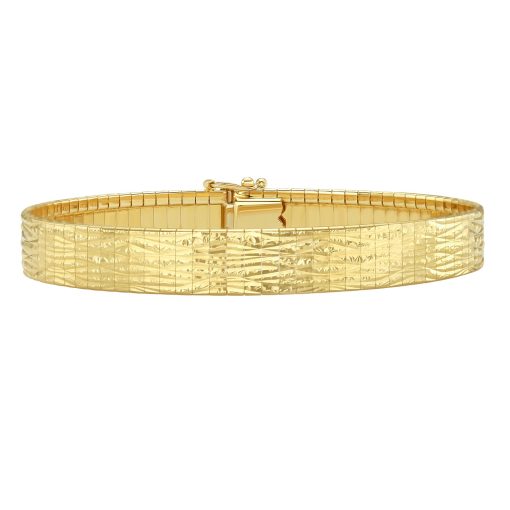 14k Yellow Gold Glacier Bracelet (8.10 mm) - Image 2