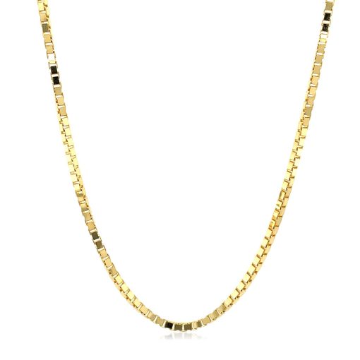 14K Yellow Gold Classic Box Chain (1.70 mm) - Image 2